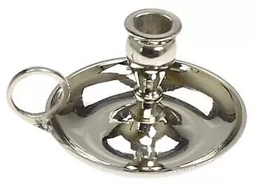 Old Fashion Nickel Chime Candle Holder for 1/2" Diameter Chime Candle with