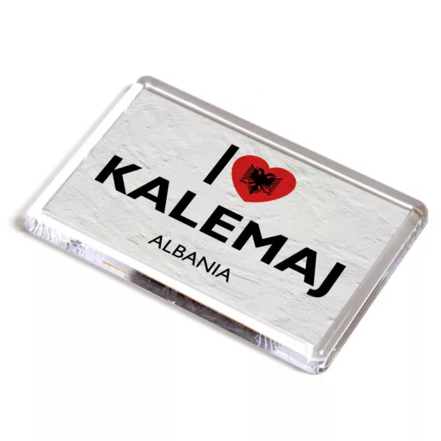 FRIDGE MAGNET - I Love Kalemaj, Albania