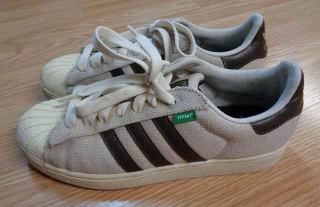 ADIDAS HEMP ORIGINAL Superstar Shoes Men Size 10.5US  display picture 2
