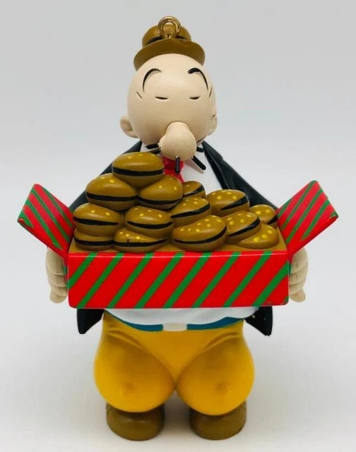 1998 Wimpy Carlton Cards Ornament Popeye Collection