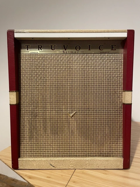Selmer Blood and Custard 12T guitar amplifier.