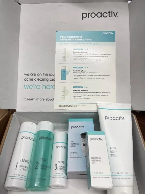 FULL SIZE Proactiv Original 6 Piece 90 Day Kit Acne Treatment System EXP 11/2025