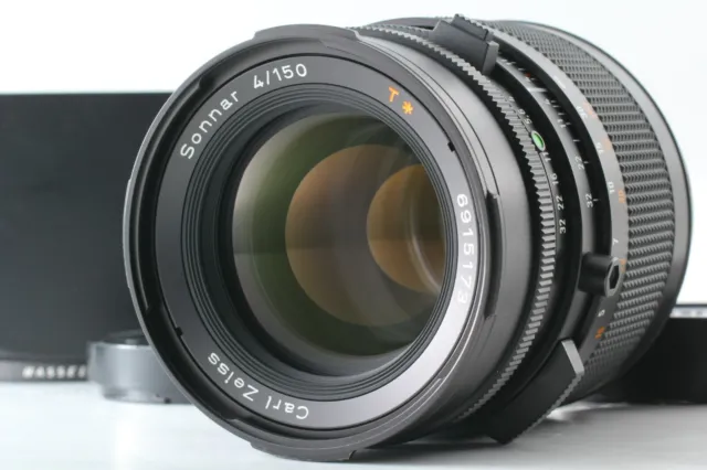 [ TOP MINT w/ Hood ] Hasselblad Carl Zeiss T* Sonnar 150mm F4 CF Lens JAPAN