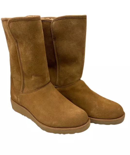 UGG - Amie Women's Classic short Boot S/N 1013428 Camel Size 9