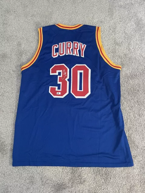 Steph Curry Signed Jersey With Certificate Of Authenticity