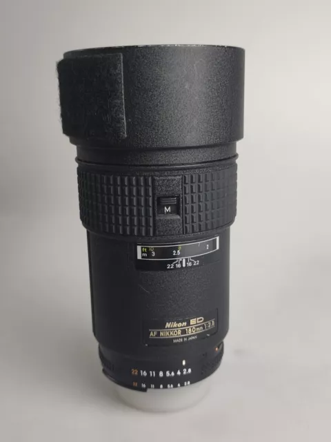 Nikkon Nikkor AF 180mm F/2.8D IF-ED Lens