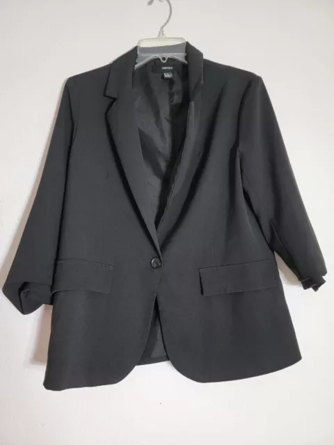 Forever 21 Black Blazer Size M