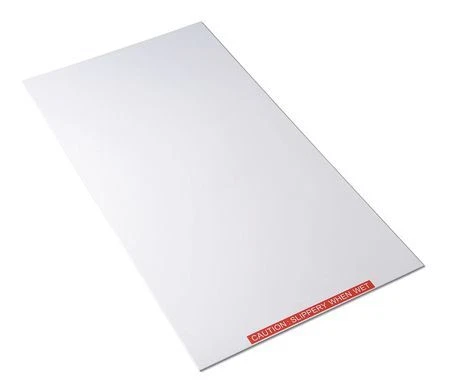 Condor 6Gre4 White Tacky Mat Base, 20" W X 47" L, 5.0Mm Thick