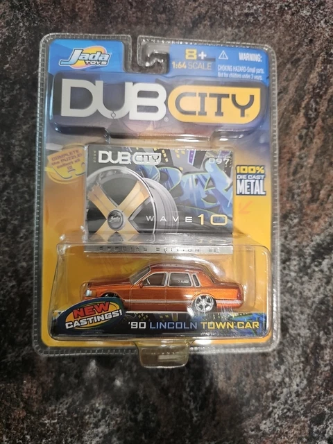 NIB$ 1 64 90 Lincoln Town Car Dub City Jada Toys Special Edition 1