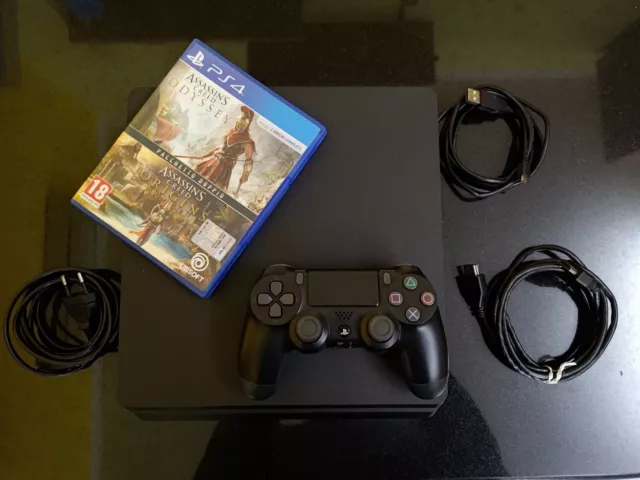 Sony PlayStation 4 Slim 500GB Console con Controller e gioco in ottime condizion
