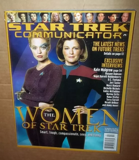 Star Trek Communicator Issue 131 the women of star trek