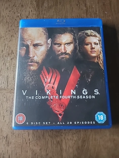 VIKINGS COMPLETE SEASON Disc Blu-ray Region B Free