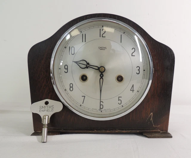VINTAGE SMITHS ENFIELD Striking Mantel Clock. Not working Thames