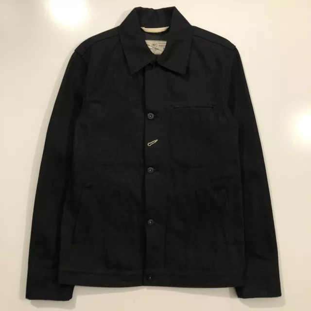ROGUE TERRITORY RGT Stealth Black Supply Jacket Selvedge Denim Size ...