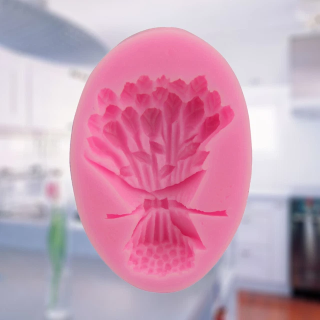 Stampo per torta mazzo di fiori silicone fai da te fondente mousse dessert stampo per cioccolato