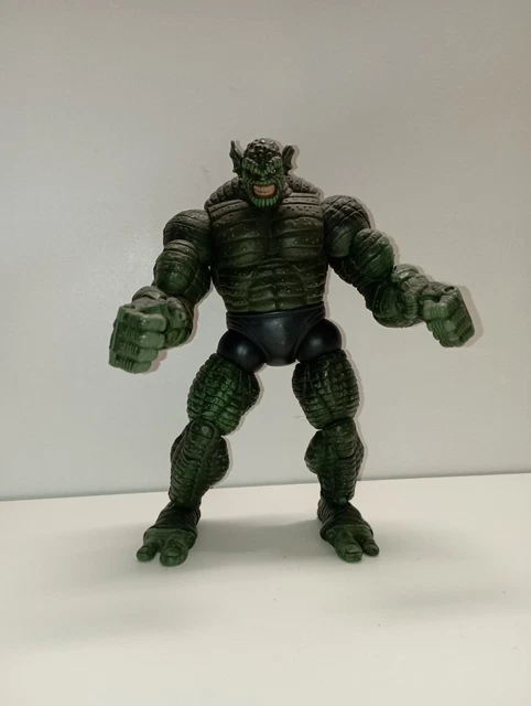 Figurine Articulée Rhino – Spider-Man, Année 1997, PVC, Sans Marque