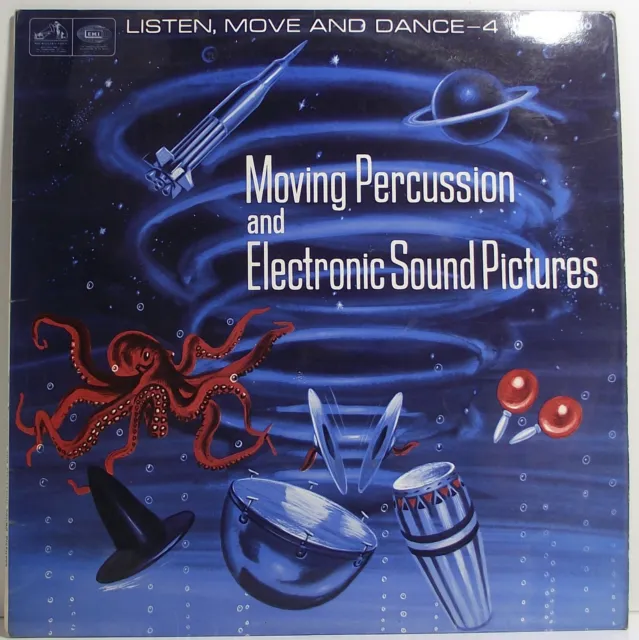 Moving Percussion And Electronic Sound Pictures LISTEN MOVE DANCE 4 LP Album VG