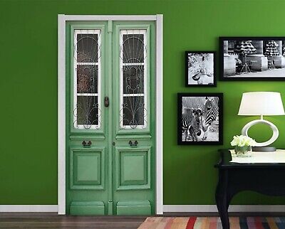 3D Wrought Iron Frame 391NA Door Wall Mural Photo Wall Sticker Decal Wall AJ Fay