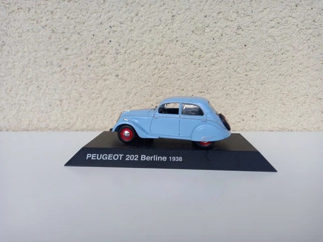 PEUGEOT 202 Berline 1938 Bleu Ciel Norev 1/43