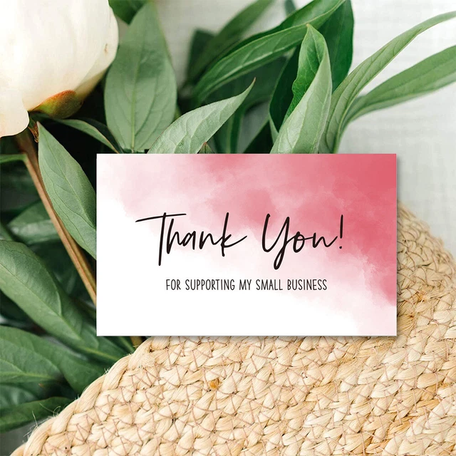 de l'étiquette de gratitude Carte de remerciement Merci pour votre commande.