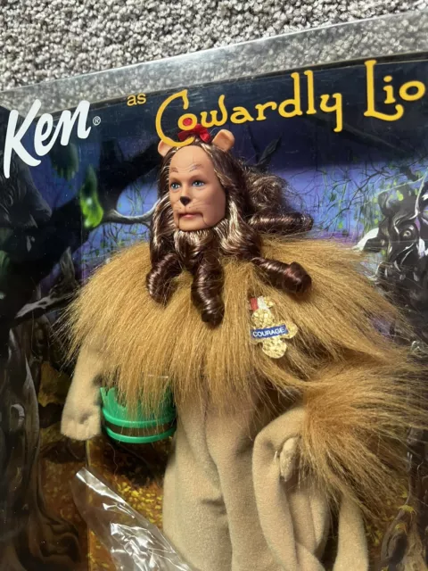 Ken as the Cowardly Lion in The Wizard of Oz Barbie Doll 1999 Mattel NIB 25384 3