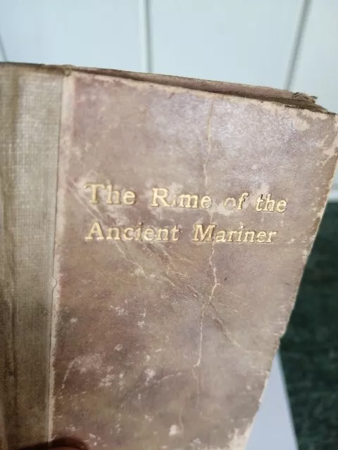 antique miniture books ' The Rime Of The Ancient Mariner