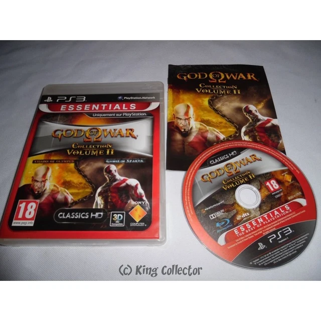God Of War Collection – PS3 Classics – HD – Olympus & Sparta – Neuf Sous Cellophane