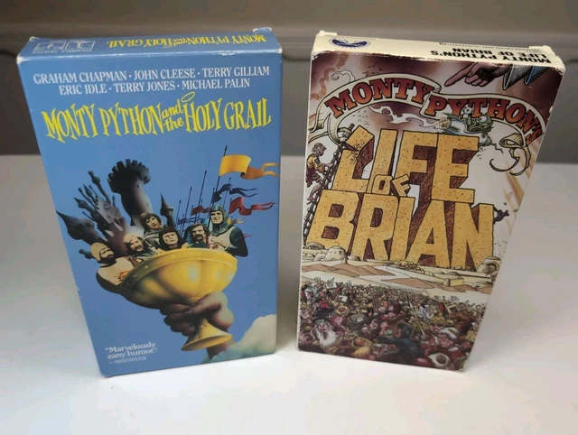 MONTY PYTHON HOLY Grail & Life of Brian VHS Lot 2 Tapes Tested £14.49 ...