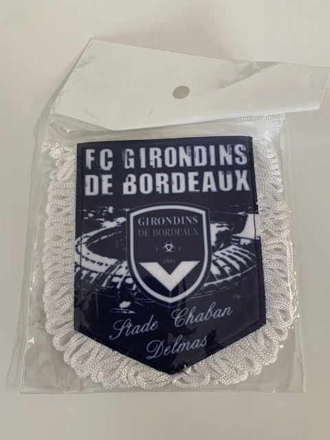 Fanion Vintage Girondins De Bordeaux - Rare Ancien Avant 2000 - Collection