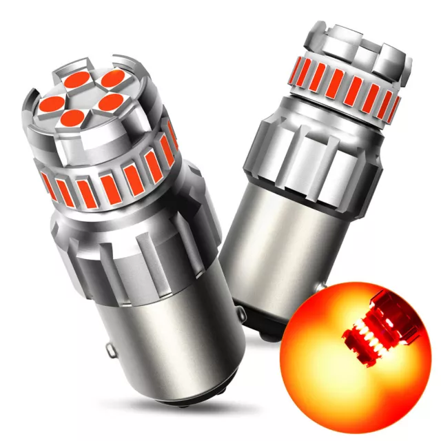 2x 1157 LED 23SMD Sturdy Brake/Stop Bulbs Tail Quality Light Red Lamp Lighting