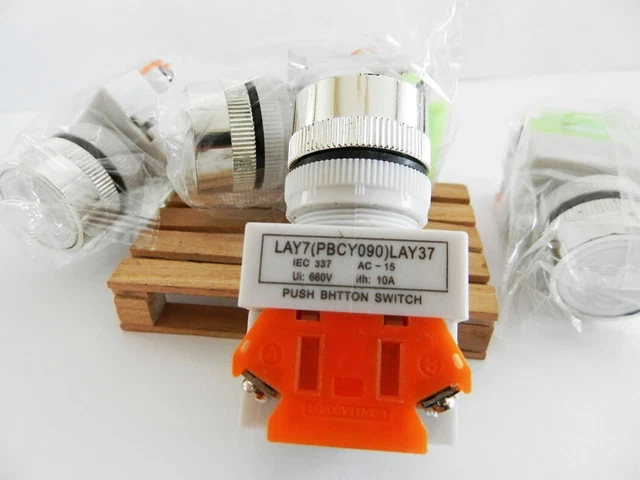 Schaltkontakt Drucktaster Push Button Switch LAY37 LAY7 Hebebühne