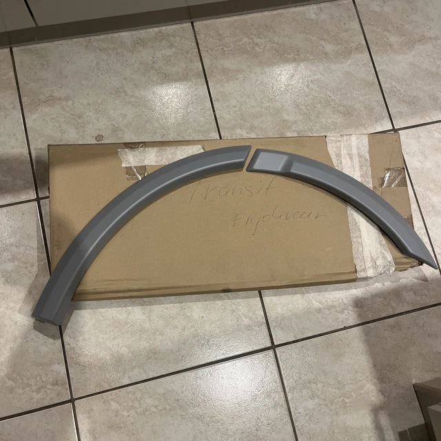 Protections De Passage De Roue Pour Ford Transit Custom 2012-2024 - Lot De 2 Bandes En Caoutchouc Souple De 1,5m - 12