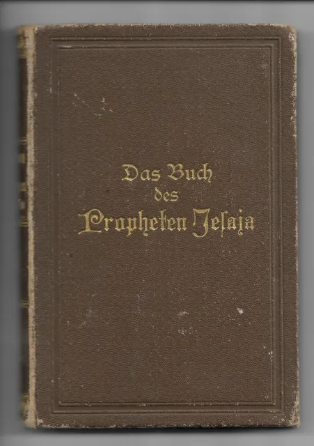 Das Buch des Propheten Jesaia - Franz Herrmann-Verlag Philipp Reclam Leipzig