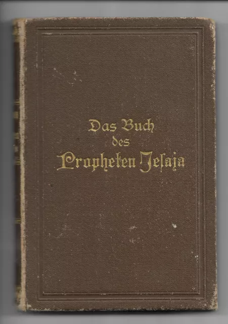 Das Buch des Propheten Jesaia - Franz Herrmann-Verlag Philipp Reclam Leipzig