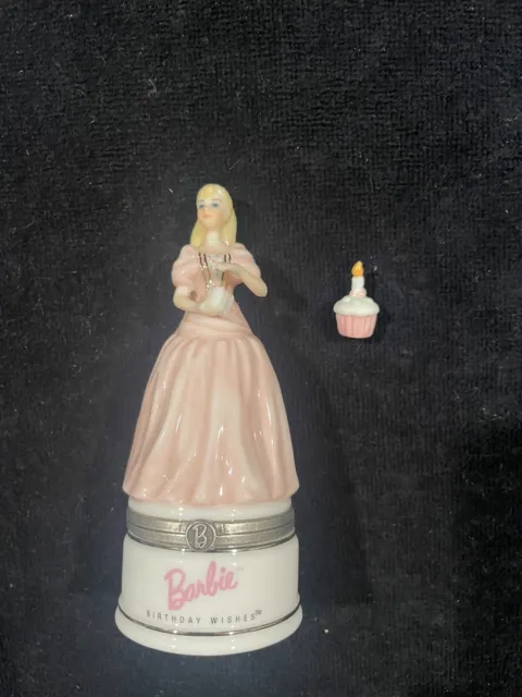 Barbie PHB Trinket Box Birthday Wishes Set NIB