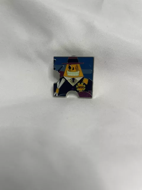 Loungefly Nightmare Before Christmas Puzzle Piece  Pin - The Mayor - Opened