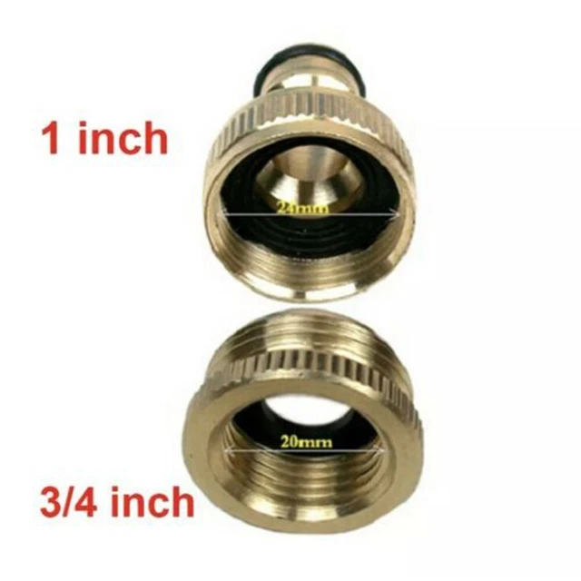 Adaptateur Laiton M22 Vers 1/4" - Pour Nettoyeur Haute Pression, Jardin, Irrigation, Connexion Rapide - 2