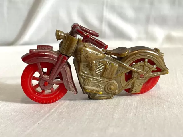 vintage police motorcycle