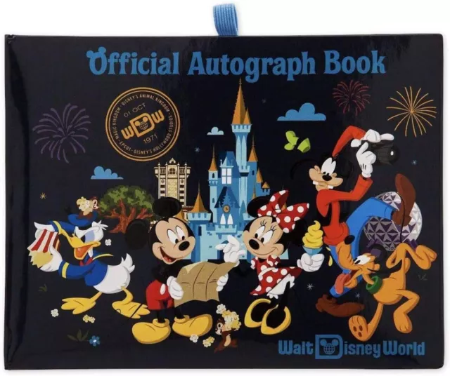 Disney Store Walt Disney World 2019 Official Autograph Book