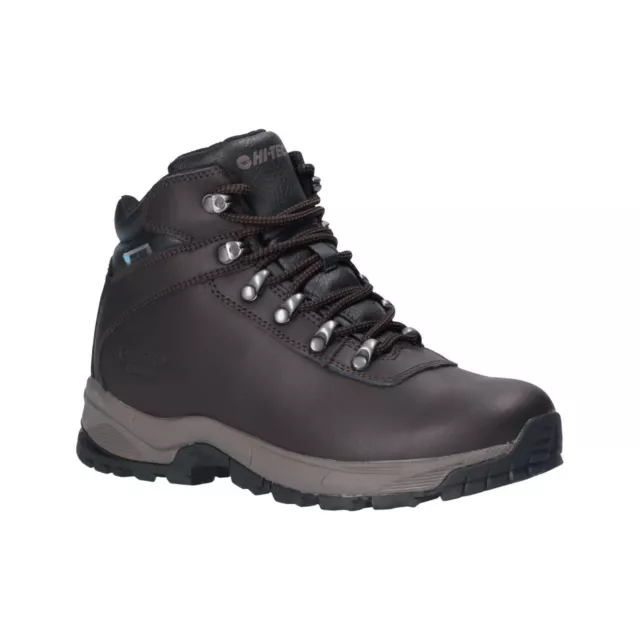 Hi-Tec Ladies Hiking Boots Eurotrek Lite Waterproof Womens Walking Boots Brown