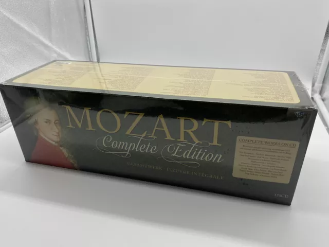 Gesamtwerk Complete Edition 170 CD Mozart  Wolfgang Amadeus neu eingeschweißt