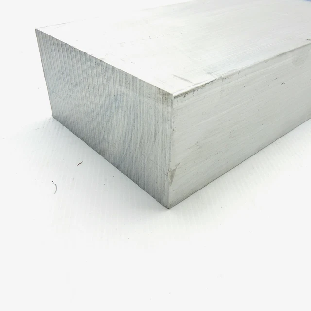 2 Pieces 1.5" X 1.5" X 24" Aluminum 6061 Square Bar - T6511 Solid Flat Stock, Made In USA