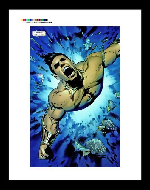 Greg Land Ultimate Fantastic Four #24 Rare Production Art Pg 23
