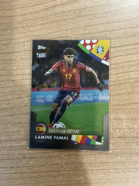 LAMINE YAMAL KARTE Rookie Topps Euro 2024 Jose Mourinho Platinum