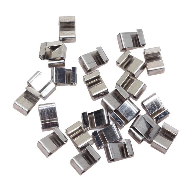 25/50/100 Pieces Of Greenhouse Glazing Clips Z Glass Clips Spring Wire  Spare