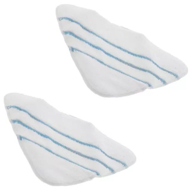 8 x PIFCO Steam Mop Microfibre Cloth Washable Reusable Cleaning Pads 12 in 1 2