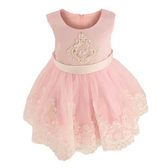 Bellissimo abito da festa diamante spagnolo bambina 3-24 mesi compleanno Regno Unito