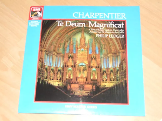 Charpentier Te Deum Magnificat Philip Ledger King's  EMI 29 0301 4