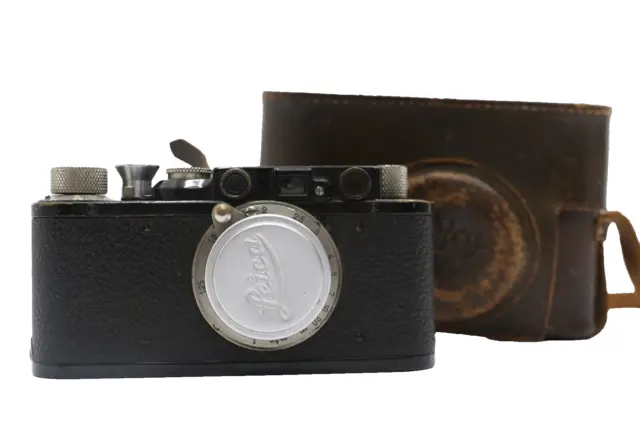 Leica DRP Ernst Leitz Wetzlar Germany Camera w/ Original Case #77692 *Untested*