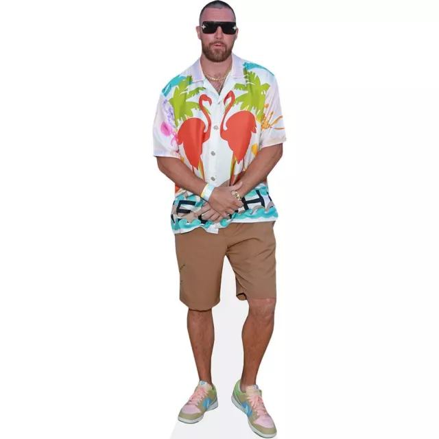 Travis Kelce (Shorts) Life Size Cutout